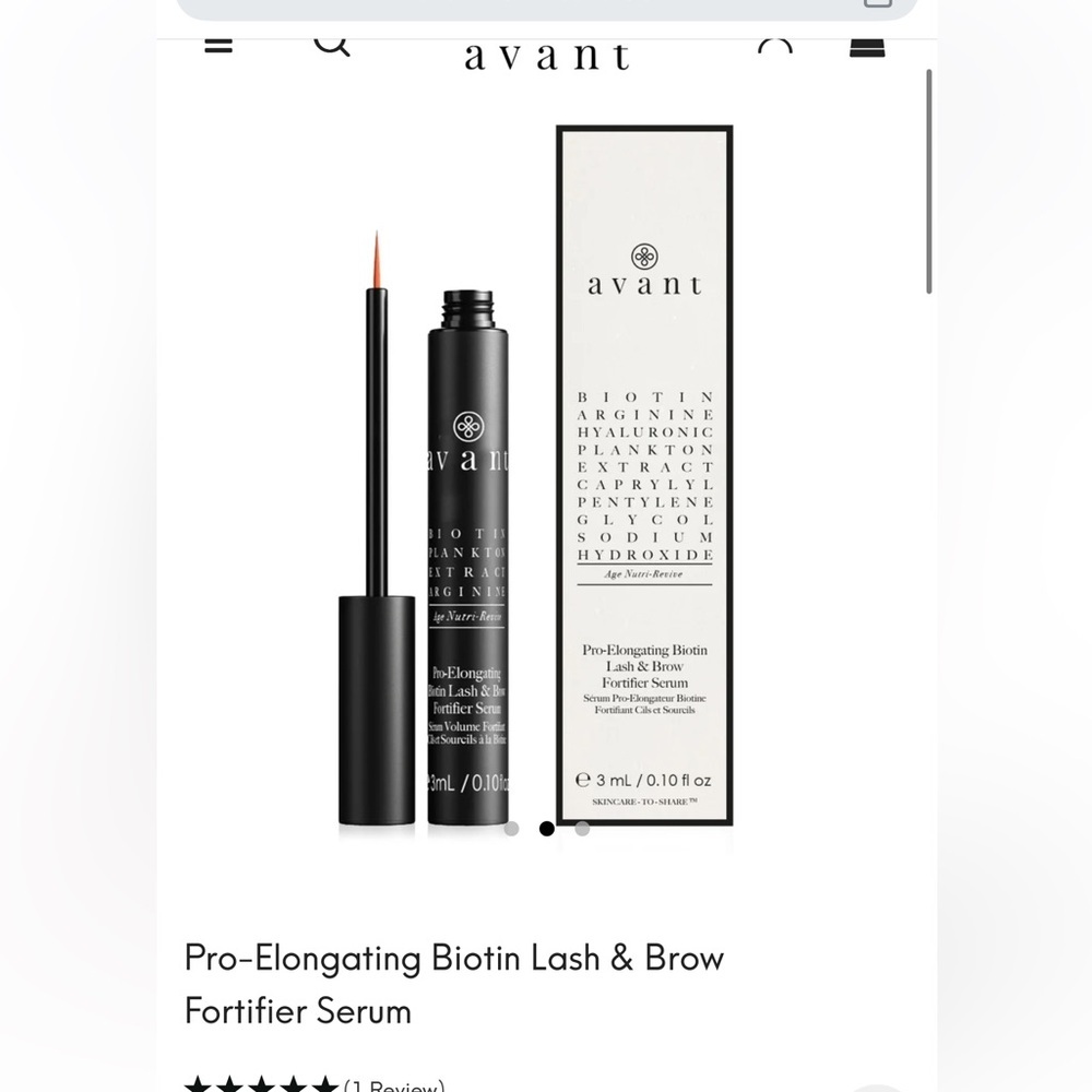 Avant Pro-Elongating Biotin Lash & Brow Fortifier Serum